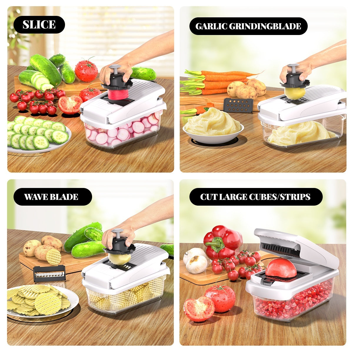 Sotevia - Vegetable Chopper 15-in-1
